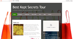 Desktop Screenshot of bestkeptsecretstour.blogspot.com