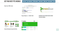 Desktop Screenshot of get-paid-ptc-neobux.blogspot.com