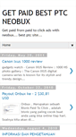 Mobile Screenshot of get-paid-ptc-neobux.blogspot.com
