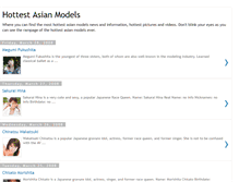 Tablet Screenshot of hottestasianmodels.blogspot.com