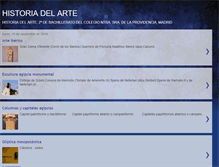 Tablet Screenshot of historiadelartemariamoreno.blogspot.com