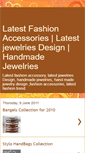 Mobile Screenshot of latestfashionaccessories.blogspot.com