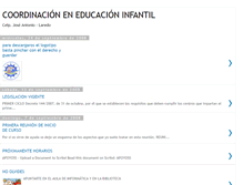 Tablet Screenshot of infantilcoordina.blogspot.com