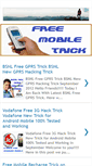 Mobile Screenshot of free-mobile-trick.blogspot.com