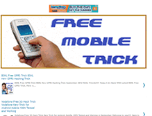 Tablet Screenshot of free-mobile-trick.blogspot.com