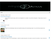 Tablet Screenshot of daviniadesign.blogspot.com
