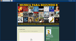 Desktop Screenshot of musicaparasegundob.blogspot.com