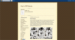 Desktop Screenshot of guythesis07.blogspot.com