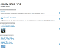 Tablet Screenshot of monkeymotors.blogspot.com