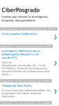 Mobile Screenshot of ciberposgrado.blogspot.com
