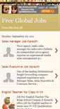 Mobile Screenshot of free-global-jobs.blogspot.com