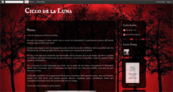 Desktop Screenshot of ciclolunar.blogspot.com