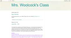 Desktop Screenshot of mrswoolcocksclass.blogspot.com