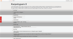 Desktop Screenshot of karpstryparn.blogspot.com