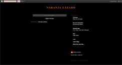 Desktop Screenshot of naranjalazaro.blogspot.com