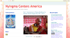 Desktop Screenshot of nyingma-centers-america.blogspot.com
