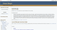 Desktop Screenshot of dissoiblogoi.blogspot.com