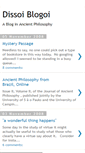 Mobile Screenshot of dissoiblogoi.blogspot.com