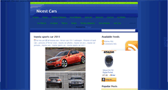 Desktop Screenshot of nicestcars.blogspot.com