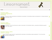 Tablet Screenshot of lineornament.blogspot.com