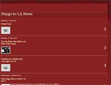 Tablet Screenshot of daygotolaconnection.blogspot.com