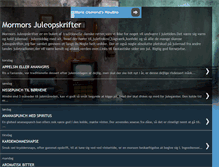 Tablet Screenshot of mormorsjuleopskrifter.blogspot.com