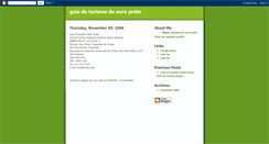 Desktop Screenshot of jessguiadeouropreto.blogspot.com