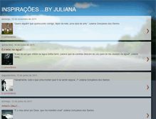 Tablet Screenshot of julianagsantos.blogspot.com