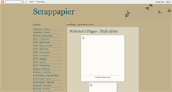 Desktop Screenshot of beasscrappapier.blogspot.com