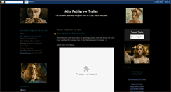 Desktop Screenshot of miss-pettigrew-trailer.blogspot.com