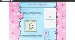Desktop Screenshot of paradycedesigns.blogspot.com