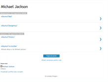 Tablet Screenshot of michaeljackson010.blogspot.com