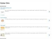 Tablet Screenshot of esthershin.blogspot.com
