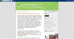 Desktop Screenshot of partitionsingapore.blogspot.com