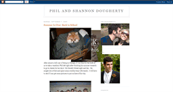 Desktop Screenshot of philandshannondougherty.blogspot.com