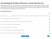 Tablet Screenshot of mormonarchaeology.blogspot.com