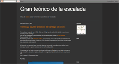 Desktop Screenshot of granteoricodelaescalada.blogspot.com