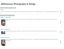 Tablet Screenshot of jmhickerson.blogspot.com