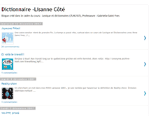 Tablet Screenshot of lisannecote.blogspot.com