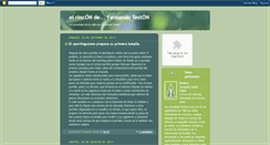 Desktop Screenshot of elrincondefernandoteston.blogspot.com
