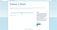 Desktop Screenshot of cakesnnosh.blogspot.com