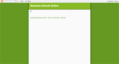 Desktop Screenshot of businessschoolsonline.blogspot.com