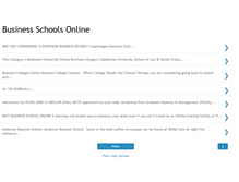 Tablet Screenshot of businessschoolsonline.blogspot.com