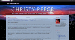 Desktop Screenshot of christyreece.blogspot.com