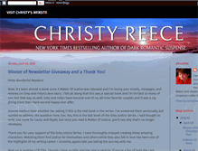 Tablet Screenshot of christyreece.blogspot.com