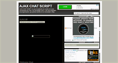 Desktop Screenshot of ajaxchatscript.blogspot.com