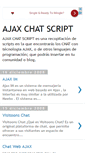 Mobile Screenshot of ajaxchatscript.blogspot.com