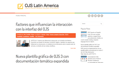 Desktop Screenshot of ojslatinamerica.blogspot.com