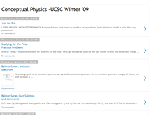 Tablet Screenshot of conceptualphysics-ucsc09.blogspot.com