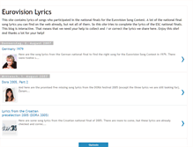 Tablet Screenshot of esclyrics.blogspot.com